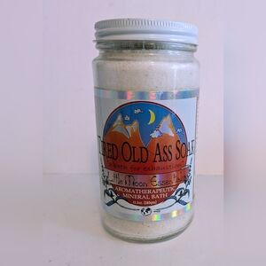 Tired Old As Soak Aromatherapeutic Mineral Bath  White Therapeutic Essentials